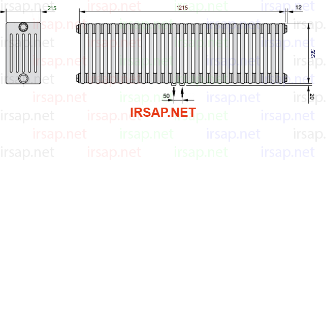 Радиатор IRSAP Tesi 60565/27 T50 CL 01